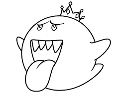 Mario Brothers Coloring Pages King Boo King Boo Mario Coloring Pages Coloring Pages