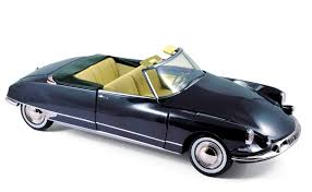 Servicio de integración social isiete. Citroen Ds19 Cabriolet 1961 Royal Blue 1 18 Norev Chapron