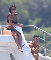 Georgina rodriguez | джорджина родригес. Georgina Rodriguez In Bikini And Cristiano Ronaldo At A Yacht In France 06 23 2019 Selebs Of World