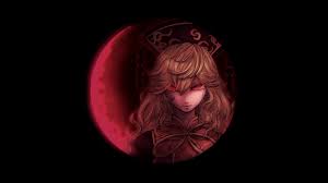 Red moon rising (sightings in anime). Yellow Haired Anime Character Touhou Junko Moon Red Moon Hd Wallpaper Wallpaper Flare