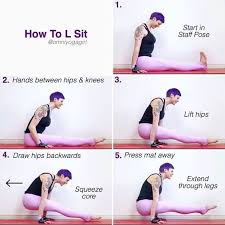 How To L Sit Yoga Postures Types Of Yoga Yoga Tutorial