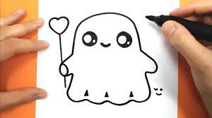 See more ideas about drawings, character art, cute halloween drawings. How To Draw And Color A Cute Ghost Easy Drawing Tutorial Halloween Youtube