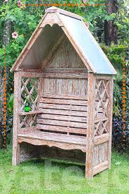 Laubenbank Bali White Wash In 2020 Banke Garten Bank Philosophenbank