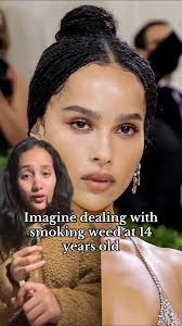 #greenscreen she went through it❤️ #zoekravitz