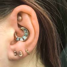 Types Of Ear Cartilage Piercings With Ear Piercing Chart