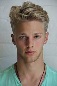 Top 10 Hairstyles For Guys With Blonde Hair Published In Pouted Online Magazine Lifestyle There Is No Doubt That Men Blonde Hair Men Hair Color Blonde Guys