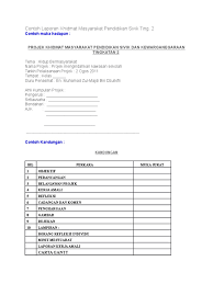 A.definisi kecemerlangan diri kecemerlangan diri merujuk kejayaan tahap tertinggi yang dicapai oleh. Contoh Laporan Khidmat Masyarakat Pendidikan Sivik Ting Docx