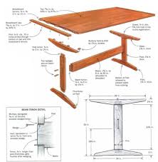 Table Ideas Made This Of Scalded Maple Top Natural Finish With Black Gloss Trestle Base Love Extension Dining Table Woodworking Plans Trestle Table Plans