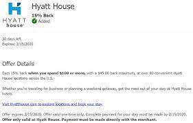 United states postal service — free. Expired Targeted Hyatt House Chase Offer Buy 300 Hyatt Gift Card For 255 15 Discount Gc Galore