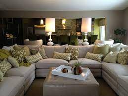 We're loving this sharp and chic sectional sofa we found over at home designing. Importance Of U Shaped Sofa In The Furniture Market Popular Leather U Shaped Sectional Sofa Family Ro Family Room Sectional Family Room Sofa Family Room Couch