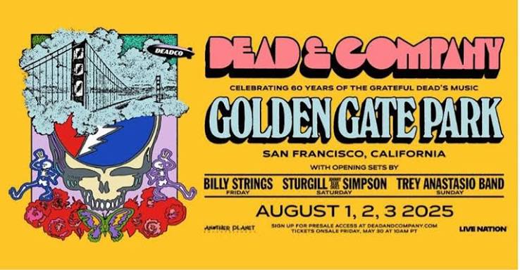 Promoter announces ticket details, on-sales for Grateful Dead anniversary  shows