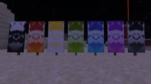 Three axolotls attacking a glow squid underwater. Made This Banner Design That Looks Kinda Neat Minecraft