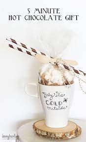 Happy Holidays 5 Minute Hot Chocolate Gift Hot Chocolate Gift Hot Chocolate Gifts Chocolate Gifts