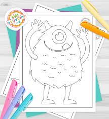Kim ritter from two kids and a coupon how are you keeping your little monsters busy this fall? Hauntingly Fun Monster Coloring Pages Kids Activities Blog