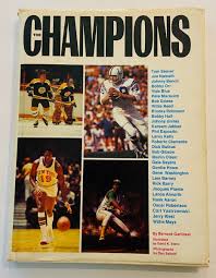 Champions Sports History Book 1972 Bobby Orr Hank Aaron Joe Namath  Illustrated