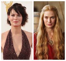 The length and layers of this 'do are jagged cut to achieve a casual textured style making it a perfect edgy style to frame a long face. Game Of Thrones Actress Lena Headey Was Crushed By A Reporter S Sexist Comments