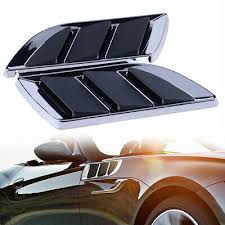 The one in our craft room is and we were having a hard time decorating around it without it being an eye sore. 2pc Diy Car Auto Decorative Side Vent Air Flow Fender Intake Stickers Silver New Ebay