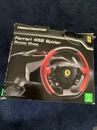 Xbox one thrustmaster ferrari 458 spider racing steering wheel with pedals. Super Car Thrustmaster Ferrari 458 Spider Racing Wheel Gta 5