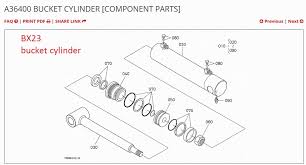 Loader Bx23 Cylinder Leaking La210 Rebuild Or Buy New
