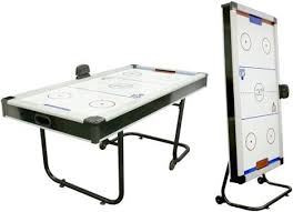 Space Saving Air Hockey Table Folds Away After Play Mark S Technology News Air Hockey Air Hockey Table Game Room