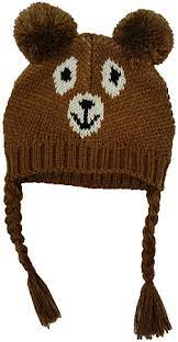 Bear Hat Bear Hat Knitted Hats Brown Knit Hat