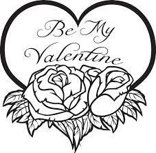 Here are interesting fun free printable valentines day coloring pages for kids. Free Be My Valentine Clip Art Coloring Pages Coloring Pages Name Circle