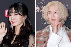 Jyp entertainment and label sj share they are looking into the reports that momo and heechul have ended their relationship. Twice Member Momo Is Dating Heechul From Super Junior Teen Vogue