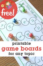 The board game maker is a worksheet wizard that allows you to create boardgames on any theme with your choice of 1000+ pictures. Game Board Templates Notebooking Fairy