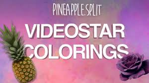 Pink coloring (my fav coloring). Video Star Coloring Pack 4 By Firelxght Edits