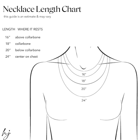 Choosing the Right Necklace Size – Happy Jewelers