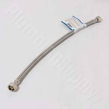 All brass push supply stops products brass push angle stop brass push straight stop tee stop. Braided Stainless Steel Water Flex Lines