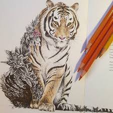 My Current Wip From Wild At Heart Havn T Got So Much Time For Coloring This Week But Hope I Will Get The Time Coloring Books Wild Hearts Color Design