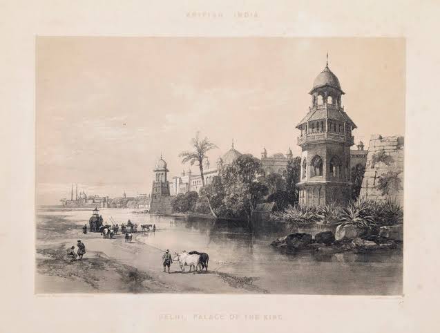 Delhi, Palace of the King by Charles Stewart Hardinge | Memoirs of India