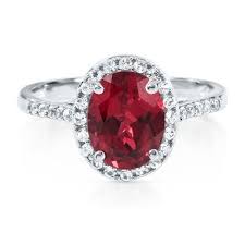 Lab Created Ruby White Sapphire Ring In 10k White Gold July Birthstone Jewelry Jewelry Wedding Rings White Sapphire Ring