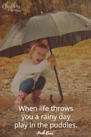 Don't let rainy days spoil all the fun. Rainy Day Activities 20 Fun Things To Do When It Rains Rhythms Of Play