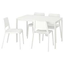 This chair has been tested for public use and meets the requirements for safety, durability and stability set forth in the following standards: Melltorp Teodores Table And 4 Chairs White Ikeapedia