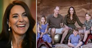 Prinsessan Kate, 43, bekräftar familjelyckan