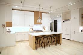 Similar to quarter sawn lumber, rift sawn lumber is also referred to as radial grain. Hand Made White Shaker Cabinets Over Rift White Oak Floating Shelves And Island By Scanek Co Custommade Com