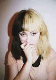 Half Split Dyed Hair Black And Blonde Half Blonde Half Black Hair Hair Pinterest Black Dyed Blonde Hair Hair Styles Half Dyed Hair