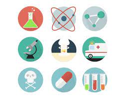 20 Free Science Icons Set Fribly Science Icons Icon Set Design Icon Set