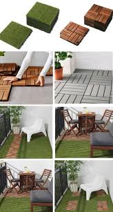 Relooker Une Terrasse Ou Un Balcon En Beton Caillebotis Ikea Decoration Petit Balcon Deco Petit Balcon