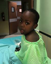 Heart mended! 4 year old Jamari is the 4th child to receive open-heart  surgery at the Jamaica Children's Heart Centre this week. The local cardiac  team at the Bustamante Hospital for Children