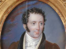 Johann Jakob Becker (active 1793-1840) "Portrait of a gentleman", ca. 1830 