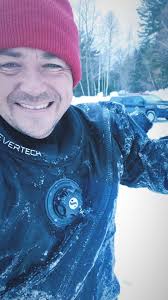 ❄️ That delicious dry suit crunch after an ice dive! 😅 Throwback to  @paditv ice diver certification!, ., ., #scuba #scubadiver #scubadiving  #icediving #diving