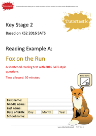 Ks2 Sats 2016 Reading Comprehension Fox On The Run Reading Comprehension Sats English Grammar Games