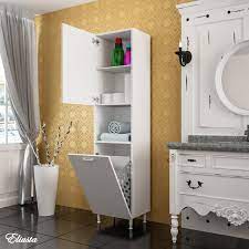 Avantajlı çok amaçlı banyo dolabı. Modilayn Kirli Camasir Dolabi Uc Rafli Duser Kapakli Sepetli Banyo Dolabi Eliusta Ticaret Bebek Besik Ve Yatak Odasi