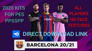 Team kits updated to 2020 season, updated team logos like juventus, smooth gameplay, become a legend available. Fc Barcelona Season 2019 2020 Kits For Pes Ppsspp Cute766