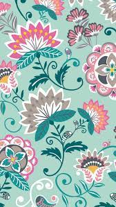Vera bradley mint flowers pattern. Mobile Wallpaper In Mint Flowers Wallpaper Backgrounds Flower Background Wallpaper Wallpaper Backgrounds Flower Wallpaper