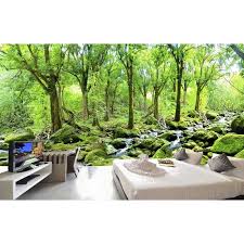 Check spelling or type a new query. 3d Wallpaper Home Decor Living Room Wall Covering Green Woods Creek Custom 3d Photo Wall Paper Tv Background 3d Mural Wallpaper Wallpapers Aliexpress
