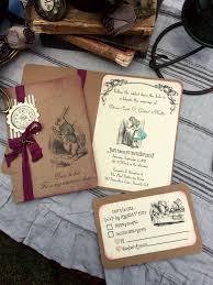 Alice In Wonderland Mad Hatter Wedding Invitations Etsy Mad Hatter Wedding Invitations Mad Hatter Wedding Alice In Wonderland Invitations